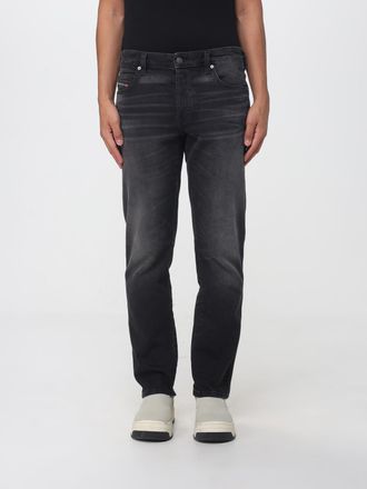 Diesel Jeans D-Vyl in denim stretch nero con vestibilit&agrave; slim fit a vita media