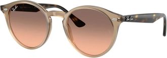Ray-Ban Sunglasses, unisex, Beige, 51 MM, Stylish Sunglasses Rb2180 in Black