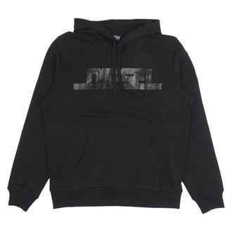 Diesel Hoodies, male, Black, Size: 2XL Hoodie