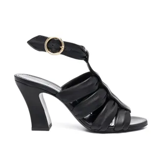 Khaite Schoenen, Dames, Zwart, 38 EU, Perth Hoge Sandaal