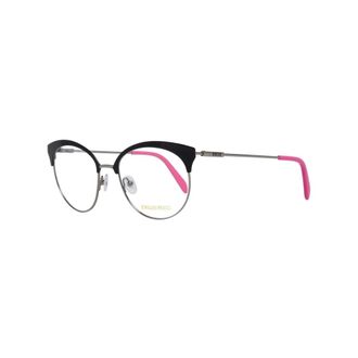 Pucci Glasses, female, Black, Size: ONE SIZE Metal Glasses Frames