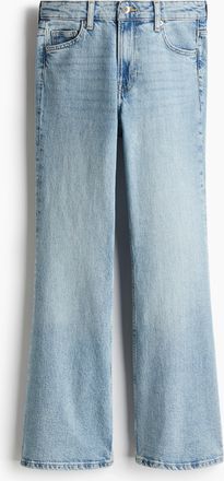 H&M Flared High Jeans - Blue