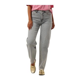 Catwalk Junkie Jeans, Dames, Blauw, W29, Donkerblauwe Barrel Jeans