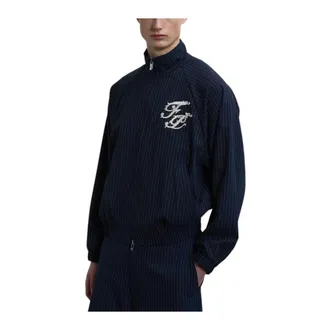 Filling Pieces Hombre, Chaquetas, Azul, Talla: L