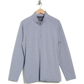 Travis Mathew Upgraded Quarter Zip Pullover in Heather Grey at Nordstrom Rack, Size Xx-Large