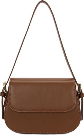 Generic Womens PU Shoulder Bag, Adjustable Strap,Comfortable Tote Bag, Zippered Inner Compartment,Casual Crossbody Bag,Applies to the Office (Brown,22 * 8 * 1