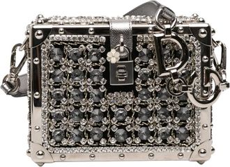 Dolce & Gabbana Pre-owned Jeweled Box Bag - - Pre-owned - Donna - Nero - ONE SIZE
