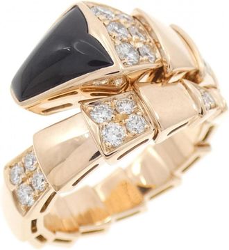 Bulgari Pink Gold Pink Gold (18K) Band Ring (Pre-Owned)