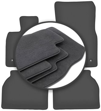OEM Alfombrillas Premium Para Bmw 5 Gt F07 Liftback (2009-2017)