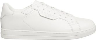 Michael Kors Keating Sneakers - Heren - Sneakers - Wit - 44 EU - Leer - Schoenen