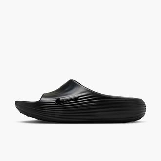 Nike HV4479-001 REACTX REJUVEN8 Slide Men Black/Black-Black UK 11