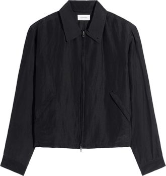 Christophe Lemaire Minimalist Short Blouson Jacket with Tailored Fit