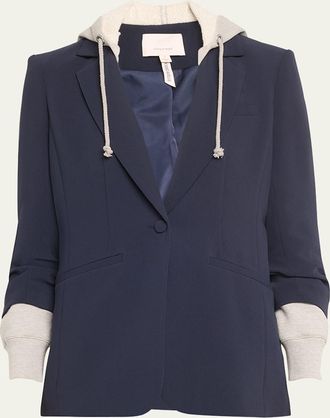 Cinq à Sept Hooded Khloe Jacket
