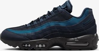 Nike Unisex Air Max 95 Trainers Obsidian/Harbor Blue - Navy/Blue - Size UK 8