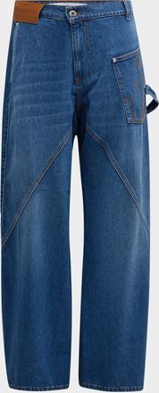 J.W.Anderson Men & apos;s Twisted Workwear Jeans