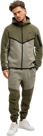 Nike Tech Fleece Trainingspak - Heren - Trainingspakken - Groen - M - Fitness