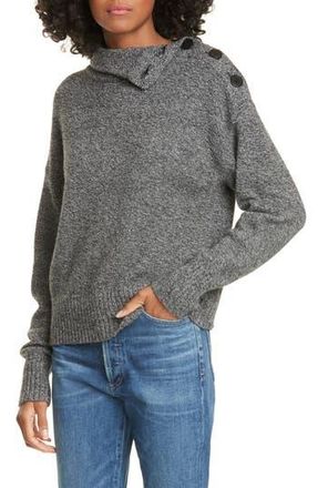 Judith & Charles Olivo Wool & Cashmere Sweater in Charcoal at Nordstrom Rack, Size Medium