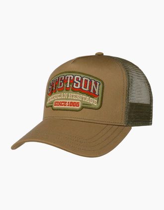 Stetson Mens Stetson Trucker Cap - Vintage Western Brown