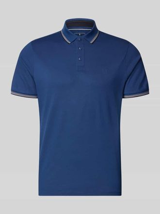 Ragman Modern Fit Poloshirt mit Logo-Print Modell Keep Dry in Royal, Gr&ouml;&szlig;e XXXL