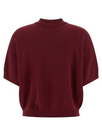 Rotate Polo Shirt - Burgundy
