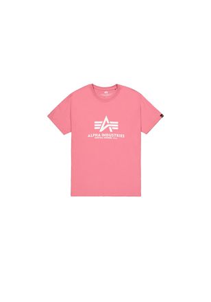 Alpha Industries T-Shirt ALPHA INDUSTRIES Basic T-Shirt BL, Herren, Gr. XXL, rot (coral rot), Obermaterial: 100% Baumwolle, Shirts T-Shirt