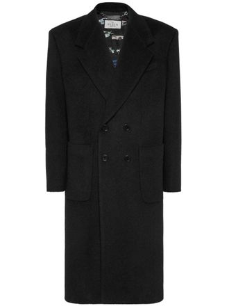 Philipp Plein Vilten jas - Zwart