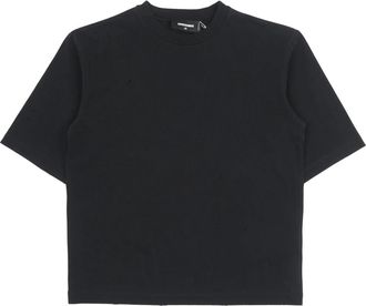 Dsquared2 Loose Fit T-Shirt - Heren - T-shirts - Zwart - XL - Katoen - Tops