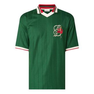 Dr&ocirc;le de Monsieur Polo Shirts, male, Green, Size: S Polo D Hibiscus