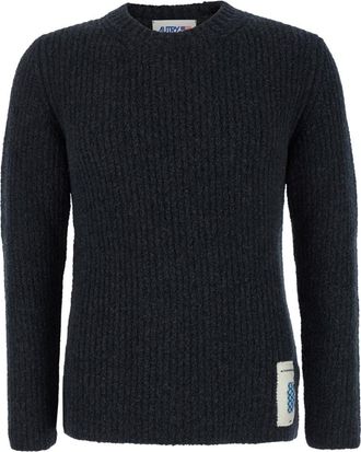 Autry Black Crew Neck Sweater