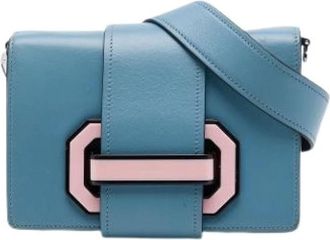 Prada Pre-owned Plex Ribbon - - Pre-owned - Donna - Blu - ONE SIZE
