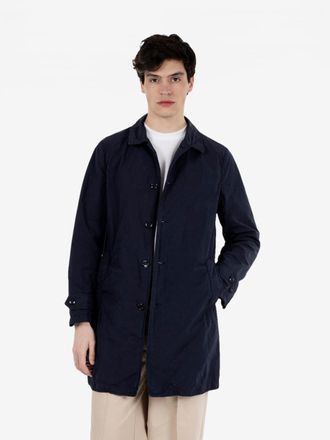 Aspesi Impermeabile Lemon navy