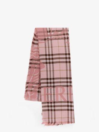 Burberry Wool and silk scarf - BURBERRY - gender_Man