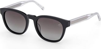 Timberland TB00060 Polarized 01D Mens Sunglasses Black Size 53