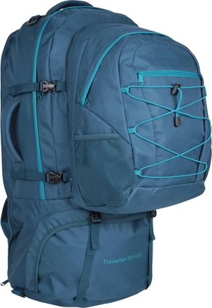 Mountain Warehouse Traveller Unisex 2 in 1 Rucksack with Detachable Daypack Travelling Bag Teal
