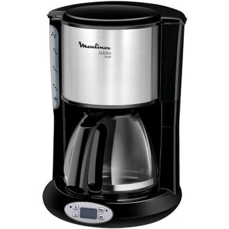 Moulinex Subito FG362810 caff&egrave; programmabile Timer Acciaio Inox/Nero - Moulinex