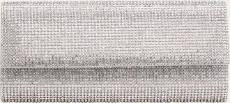 Judith Leiber Perry Beaded Crystal Clutch Bag