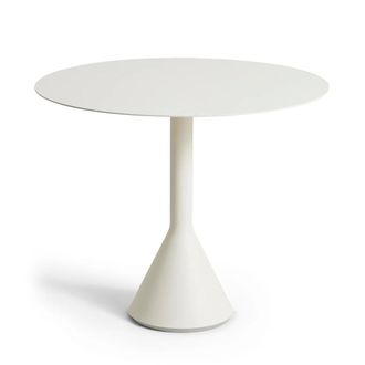HAY Palissade Cone Tisch &Oslash; 90 x H 74 cm, cremeweiss