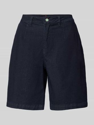 Buena Vista Chino Shorts mit Ges&auml;&szlig;leistentaschen in Dunkelblau, Gr&ouml;&szlig;e XXS