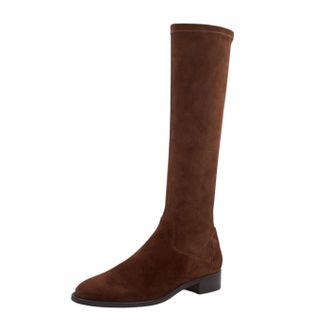 Aquatalia Womens Sabrena Fashion Boot, Brandy Suede, 5.5 UK