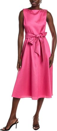 Badgley Mischka Gazar Boatneck Cocktail Dress