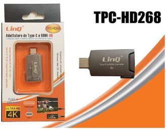 Trade Shop Trade Shop - Adattatore Da Type-c Connettore Maschio A Hdmi 4k Femmina Ultra Hd Pc Tpc-hd268