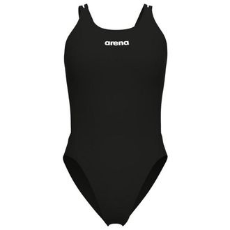 Arena Swimsuit Tech Multi Solid Badeanzug f&uuml;r Damen | schwarz