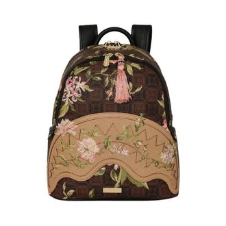 Sprayground Backpacks, female, Brown, Size: ONE SIZE AI Henny Floral Savage Backpack