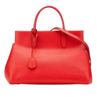 Louis Vuitton Pre-owned Handbags, female, Red, Size: ONE SIZE Pre-owned Marly MM