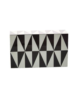 Jonathan Adler Medium Op Art Lacquer Box