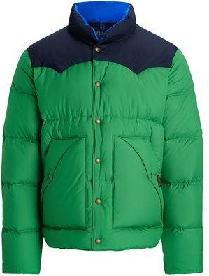 Ralph Lauren Color-Blocked Down Western Jacket