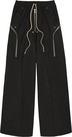 Rick Owens Heizer Belas Cotton-poplin Trousers - Black - 52 (IT52 / XL)