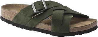 Birkenstock Lugano Soft Footbed Suede Sandal