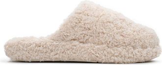 FitFlop Fitflop Womens Iqushion D-luxe Padded Slippers - Natural - Size UK 5