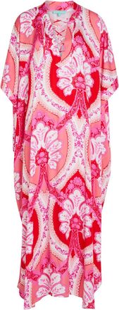 Melissa Odabash Carlotte Printed Woven Maxi Dress - Pink - One Size